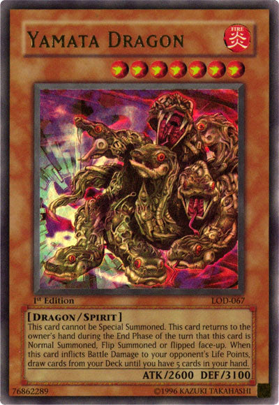 Yamata Dragon [LOD-067] Ultra Rare Yu-Gi-Oh!