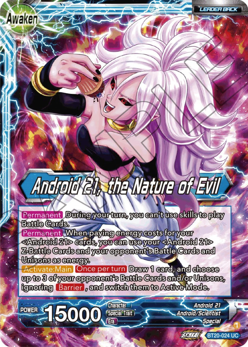 Android 21 // Android 21, the Nature of Evil (BT20-024) [Power Absorbed] Dragon Ball Super