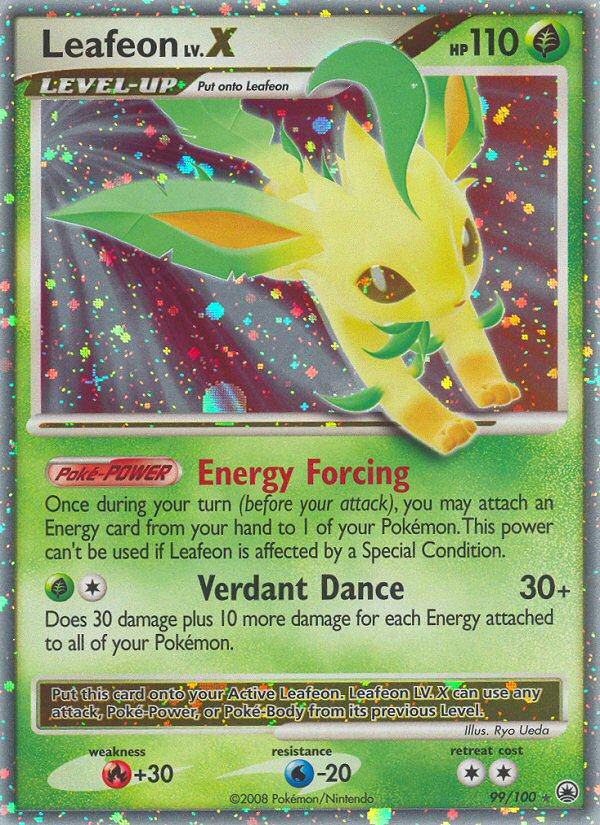 Leafeon LV.X (99/100) [Diamond & Pearl: Majestic Dawn] Pokémon