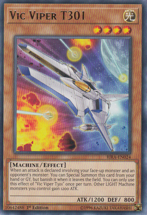 Vic Viper T301 [RIRA-EN024] Rare Yu-Gi-Oh!