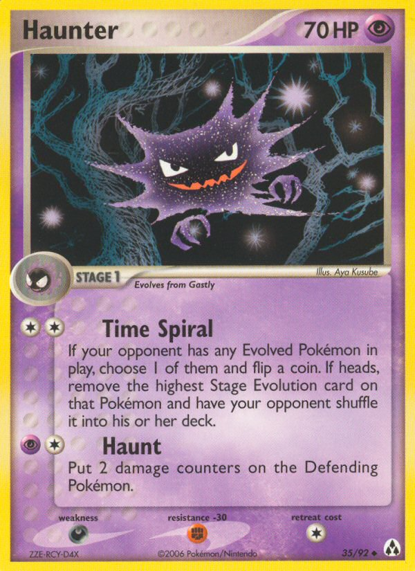 Haunter (35/92) [EX: Legend Maker] Pokémon