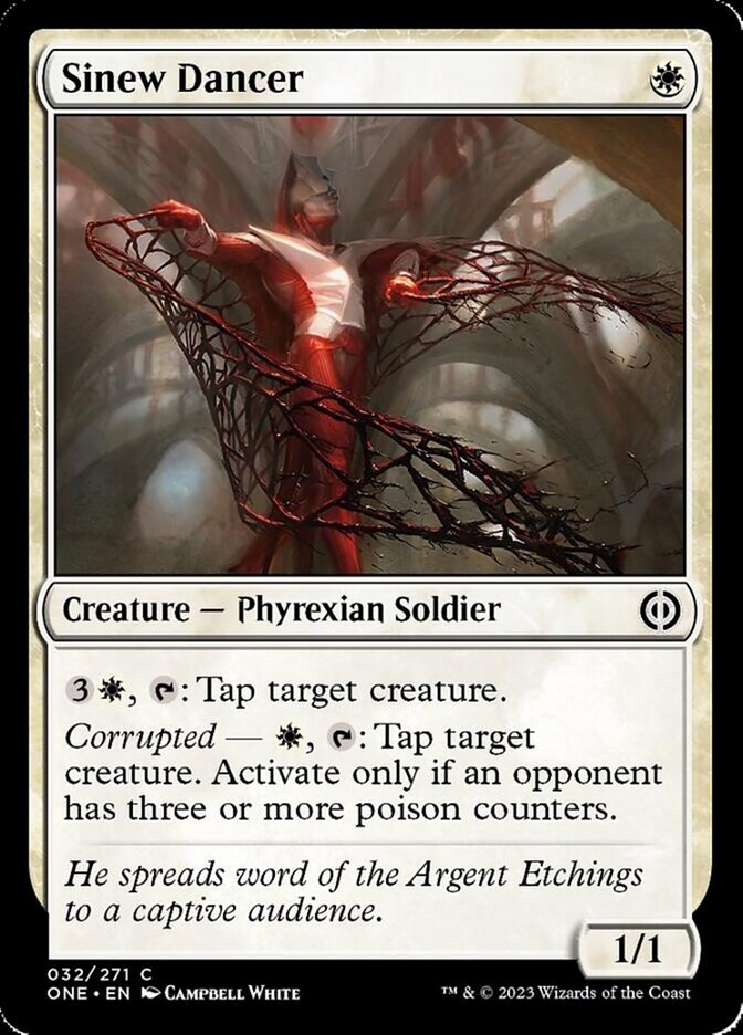 Sinew Dancer [Phyrexia: All Will Be One] Magic: The Gathering