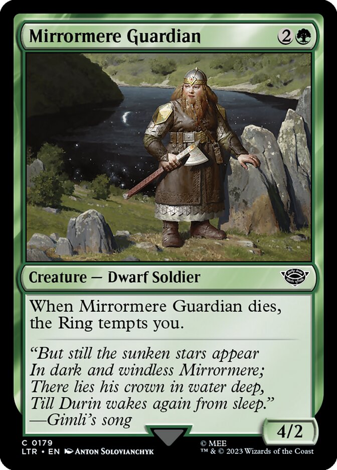 Mirrormere Guardian [The Lord of the Rings: Tales of Middle-Earth] Magic: The Gathering