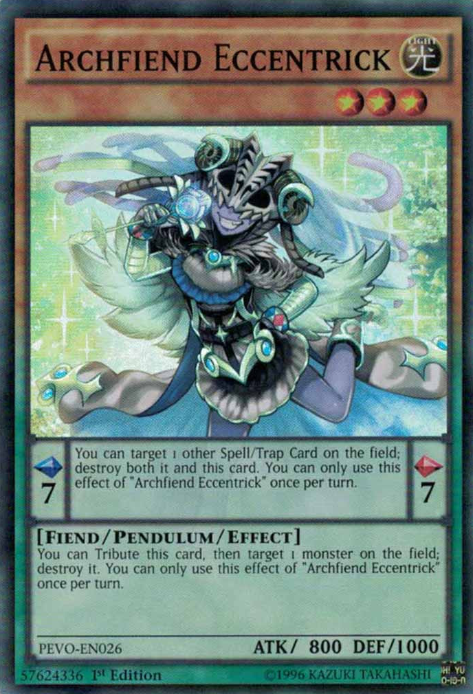 Archfiend Eccentrick [PEVO-EN026] Super Rare Yu-Gi-Oh!