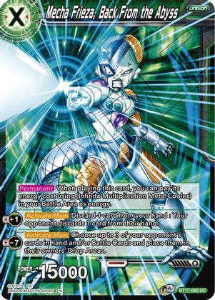 Mecha Frieza, Back From the Abyss (BT17-065) [Ultimate Squad] Dragon Ball Super