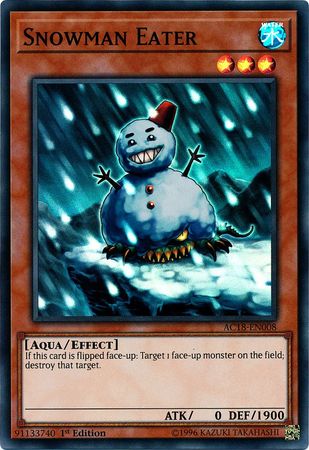 Snowman Eater [AC18-EN008] Super Rare Yu-Gi-Oh!