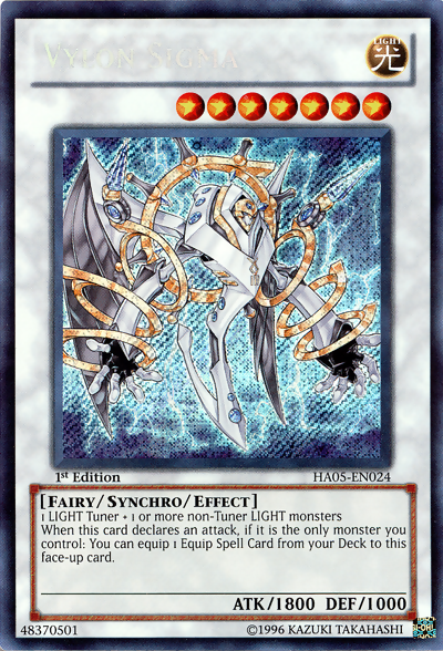 Vylon Sigma [HA05-EN024] Secret Rare Yu-Gi-Oh!