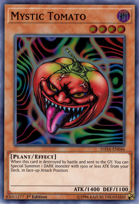 Mystic Tomato [DASA-EN046] Super Rare Yu-Gi-Oh!