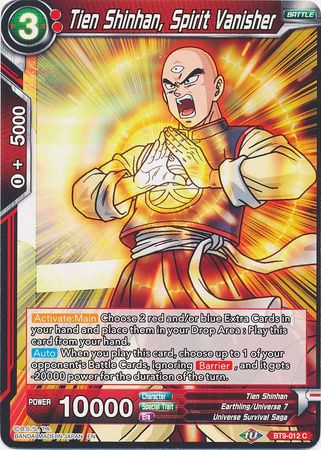 Tien Shinhan, Spirit Vanisher (BT9-012) [Universal Onslaught] Dragon Ball Super