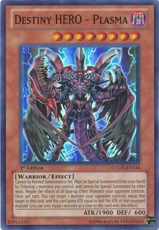 Destiny HERO - Plasma [LCGX-EN134] Super Rare Yu-Gi-Oh!