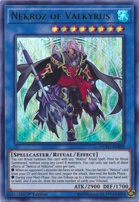 Nekroz of Valkyrus [DUPO-EN089] Ultra Rare Yu-Gi-Oh!