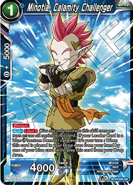 Minotia, Calamity Challenger (BT14-052) [Cross Spirits] Dragon Ball Super