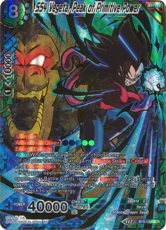 SS4 Vegeta, Peak of Primitive Power (BT8-136) [Malicious Machinations] Dragon Ball Super
