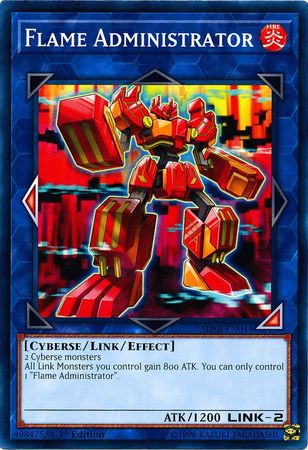 Flame Administrator [SDSB-EN044] Common Yu-Gi-Oh!