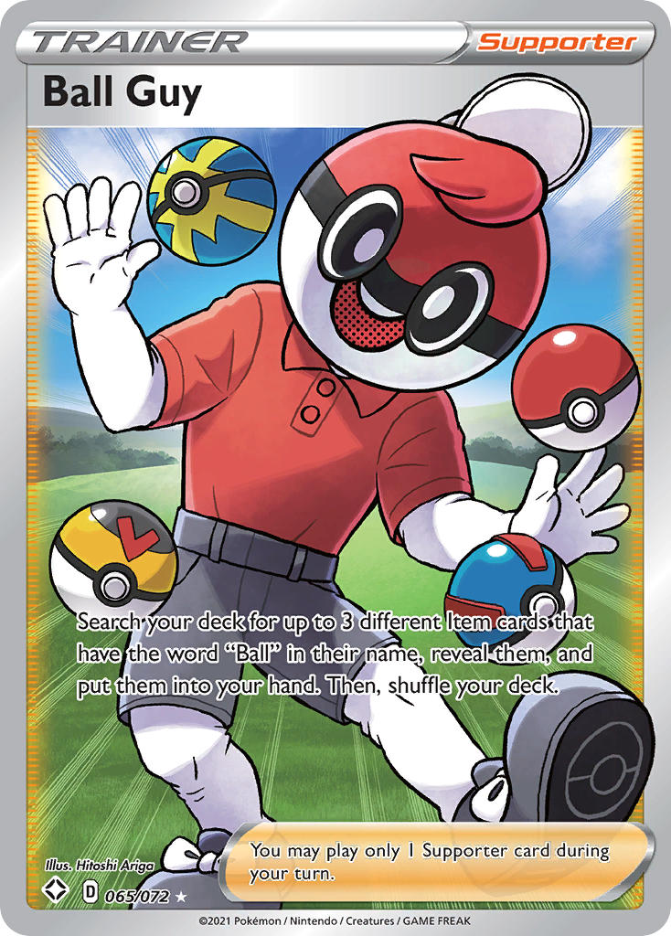 Ball Guy (065/072) [Sword & Shield: Shining Fates] Pokémon
