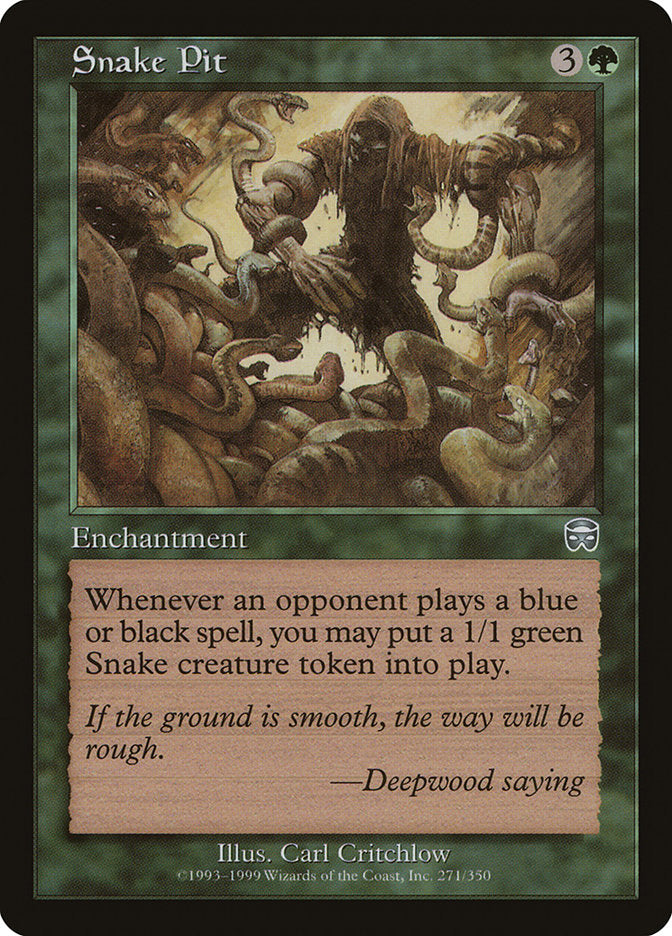 Snake Pit [Mercadian Masques] Magic: The Gathering