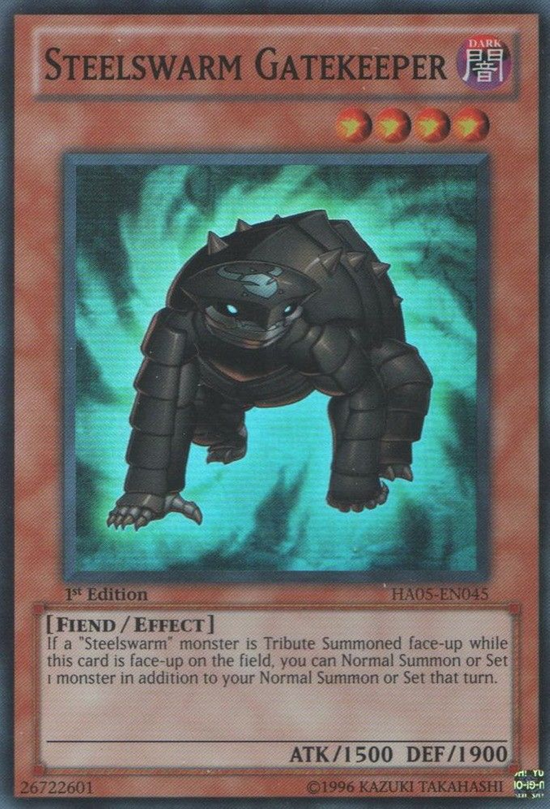 Steelswarm Gatekeeper [HA05-EN045] Super Rare Yu-Gi-Oh!