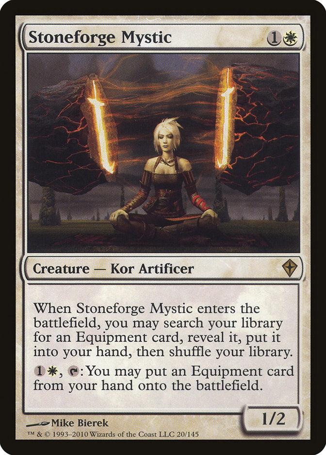 Stoneforge Mystic [Worldwake] Magic: The Gathering