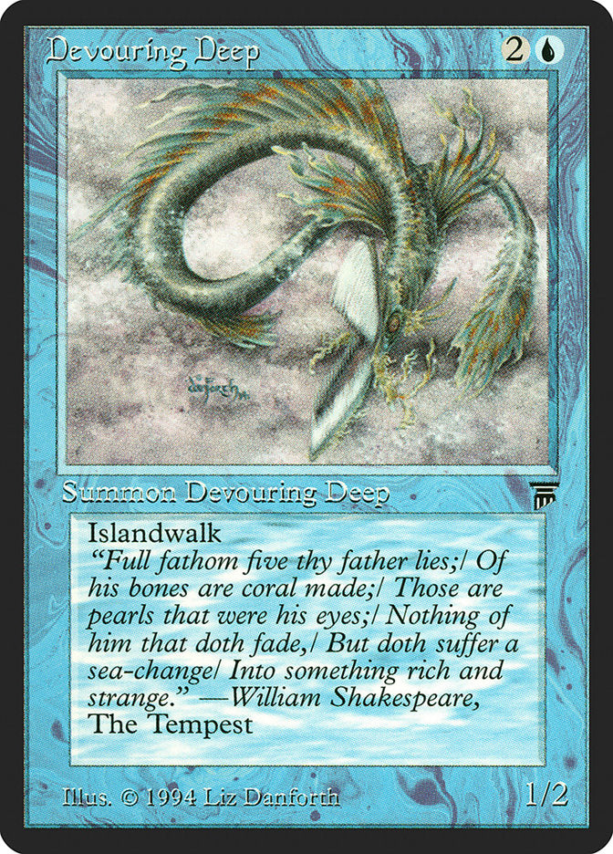 Devouring Deep [Legends] Magic: The Gathering