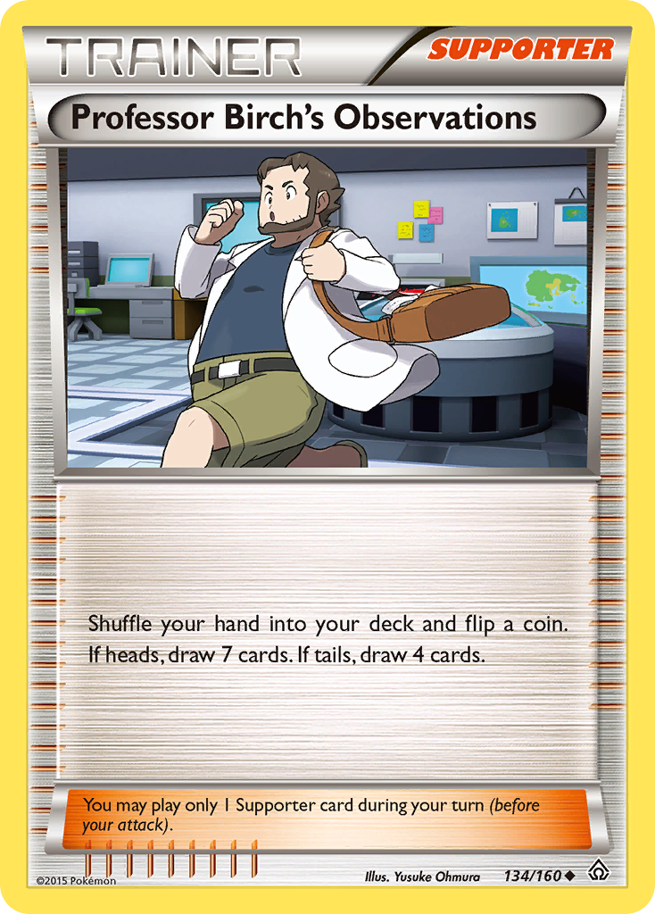 Professor Birch's Observations (134/160) [XY: Primal Clash] Pokémon