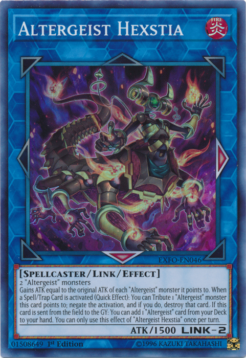 Altergeist Hexstia [EXFO-EN046] Super Rare Yu-Gi-Oh!