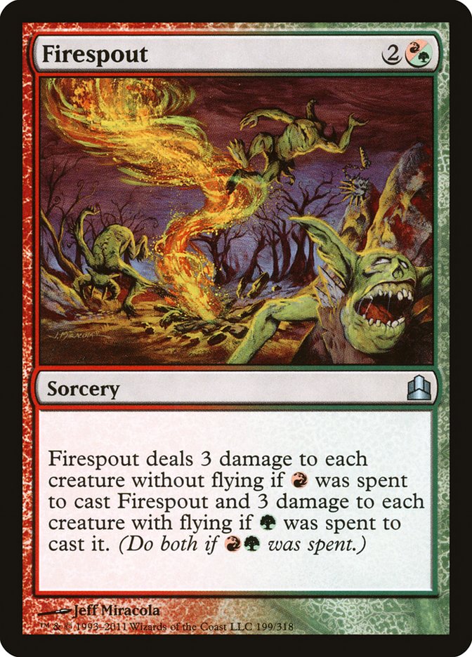 Firespout [Commander 2011] Magic: The Gathering