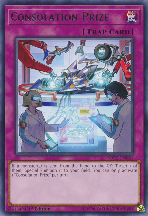 Consolation Prize [SOFU-EN081] Rare Yu-Gi-Oh!