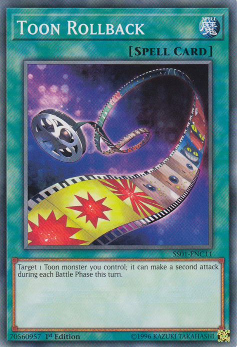 Toon Rollback [SS01-ENC11] Common Yu-Gi-Oh!