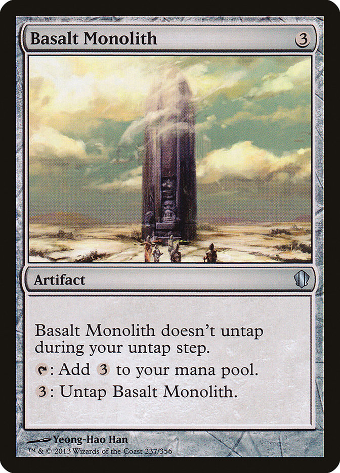 Basalt Monolith [Commander 2013] Magic: The Gathering
