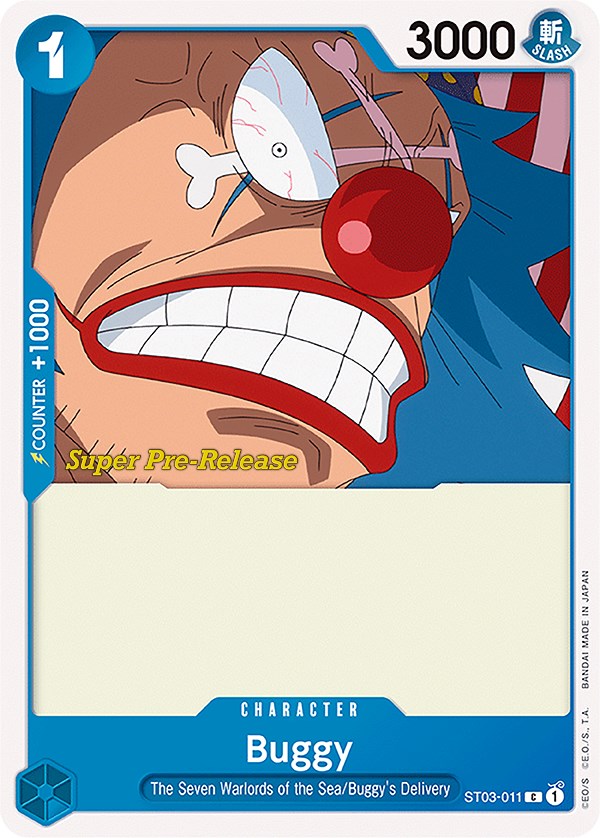 Buggy [Super Pre-Release Starter Deck: The Seven Warlords of the Sea] Bandai