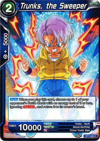 Trunks, the Sweeper (BT7-032) [Assault of the Saiyans] Dragon Ball Super