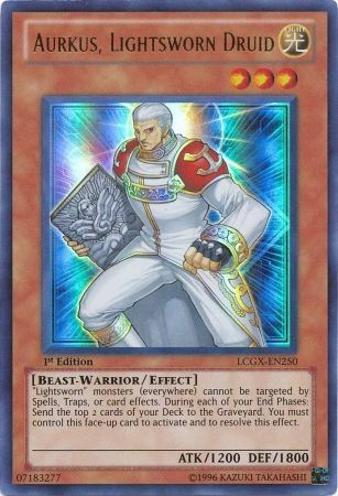 Aurkus, Lightsworn Druid [LCGX-EN250] Ultra Rare Yu-Gi-Oh!