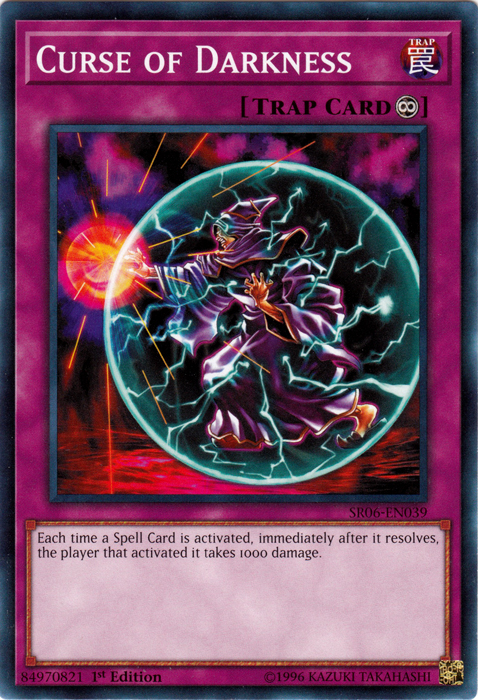 Curse of Darkness [SR06-EN039] Common Yu-Gi-Oh!