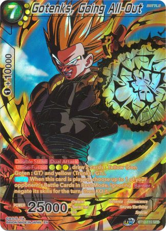 Gotenks, Going All-Out (SPR) (BT10-110) [Rise of the Unison Warrior] Dragon Ball Super