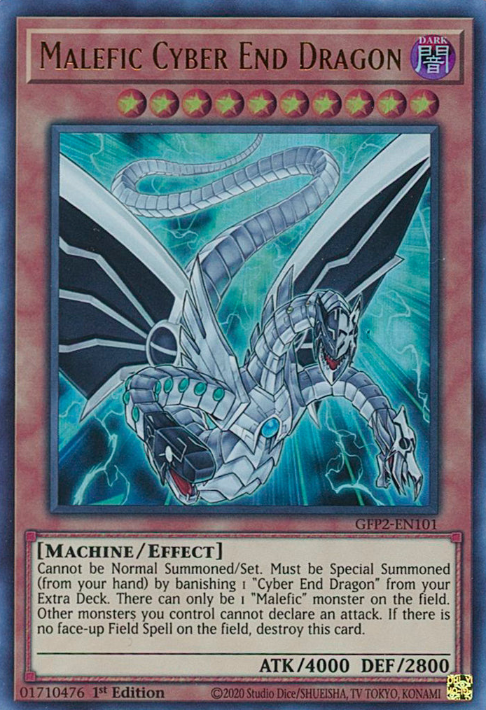 Malefic Cyber End Dragon [GFP2-EN101] Ultra Rare Yu-Gi-Oh!