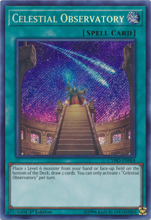 Celestial Observatory [CYHO-EN064] Secret Rare Yu-Gi-Oh!