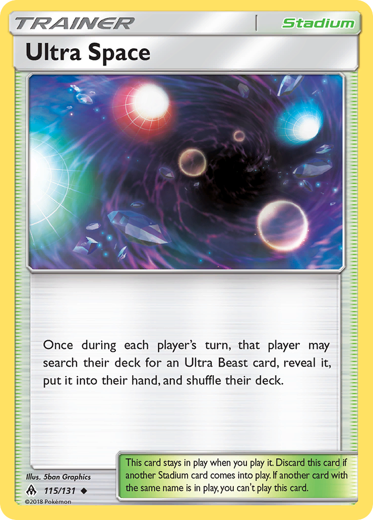 Ultra Space (115/131) [Sun & Moon: Forbidden Light] Pokémon
