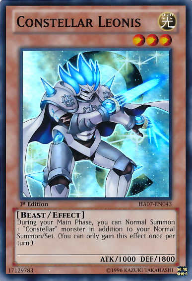 Constellar Leonis [HA07-EN043] Super Rare Yu-Gi-Oh!