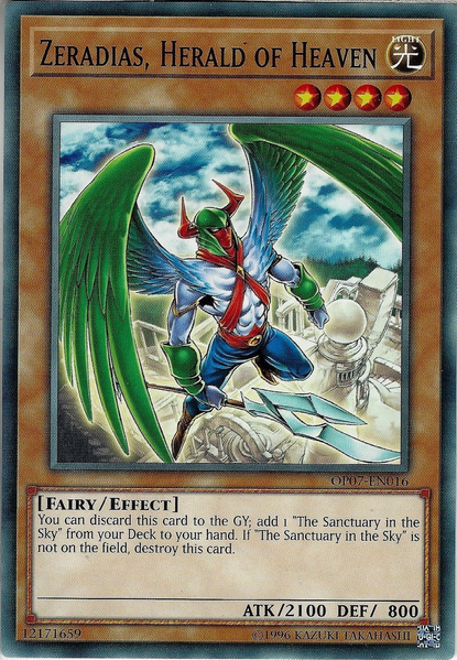 Zeradias, Herald of Heaven [OP07-EN016] Common Yu-Gi-Oh!