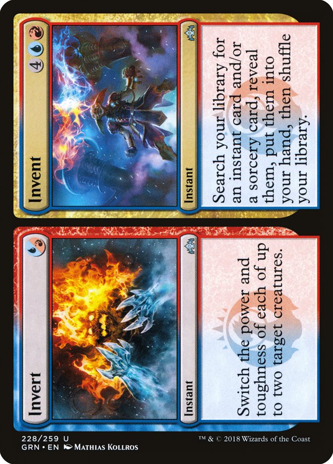 Invert // Invent [Guilds of Ravnica] Magic: The Gathering