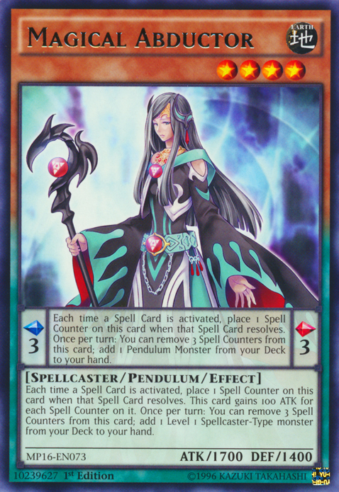 Magical Abductor [MP16-EN073] Rare Yu-Gi-Oh!