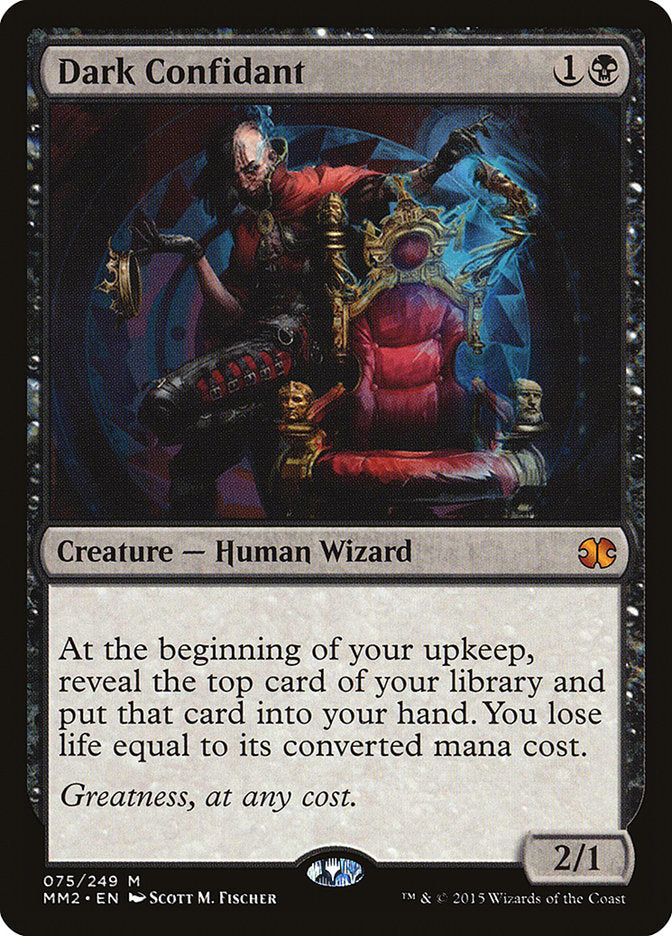 Dark Confidant [Modern Masters 2015] Magic: The Gathering