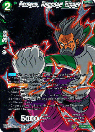 Paragus, Rampage Trigger (SPR) (BT6-064_SPR) [Destroyer Kings] Dragon Ball Super