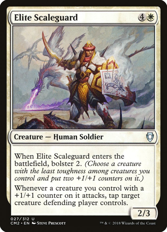 Elite Scaleguard [Commander Anthology Volume II] Magic: The Gathering