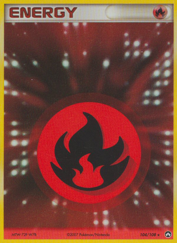 Fire Energy (104/108) [EX: Power Keepers] Pokémon