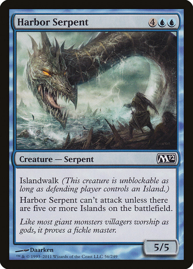 Harbor Serpent [Magic 2012] Magic: The Gathering