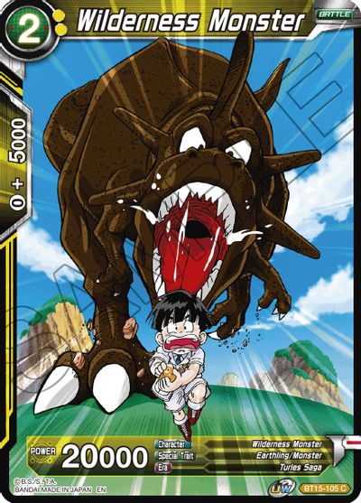 Wilderness Monster (BT15-105) [Saiyan Showdown] Dragon Ball Super
