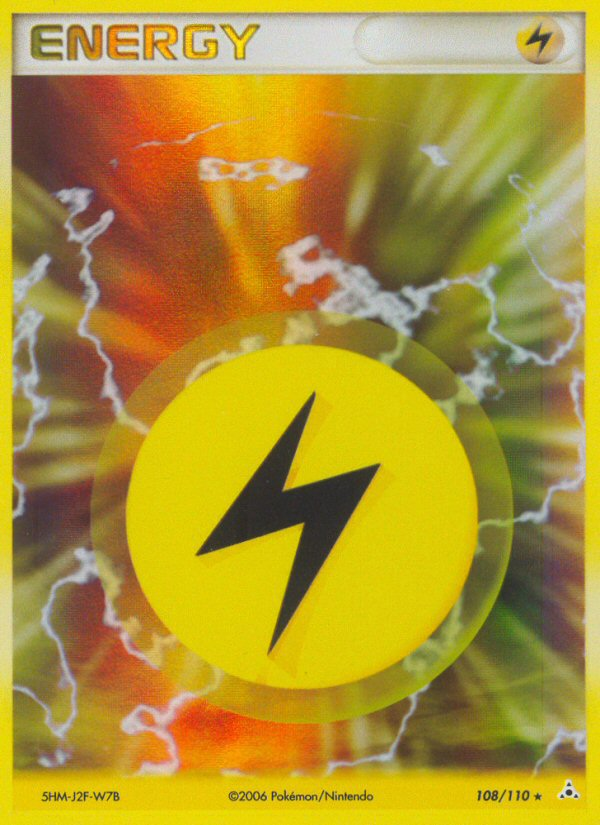 Lightning Energy (108/110) [EX: Holon Phantoms] Pokémon