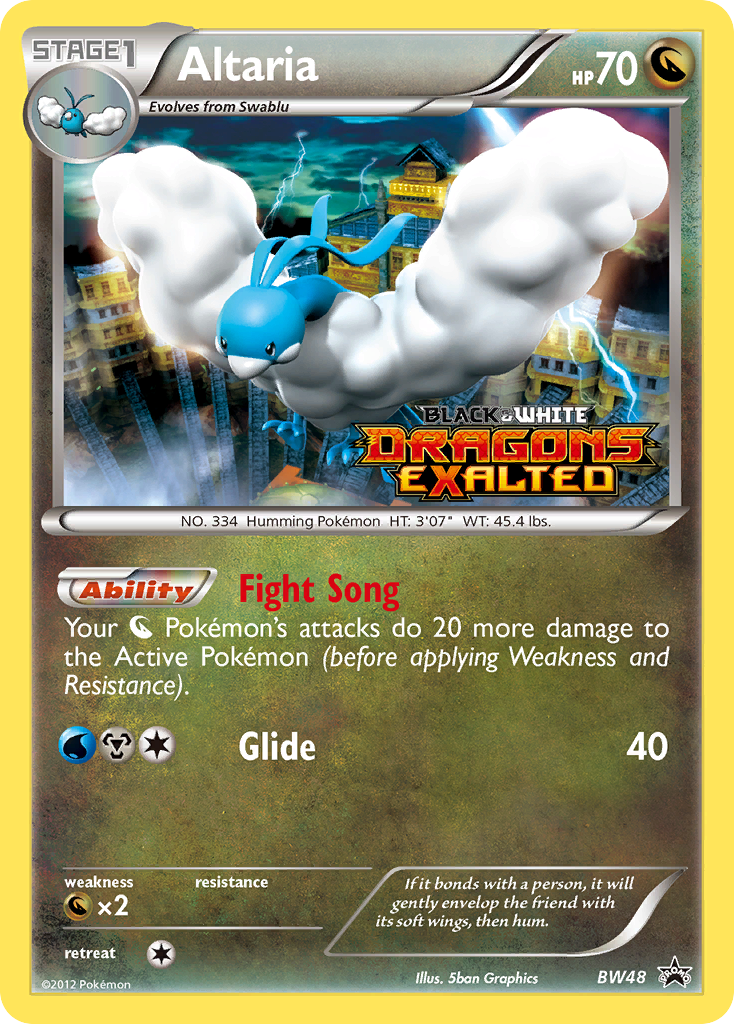 Altaria (BW48) [Black & White: Black Star Promos] Pokémon