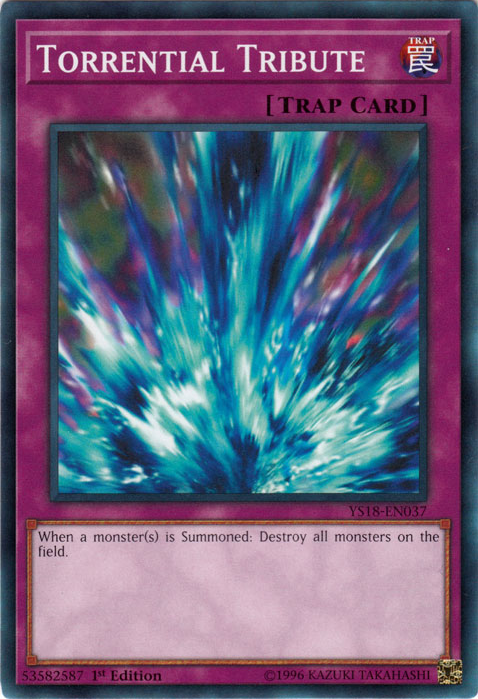 Torrential Tribute [YS18-EN037] Common Yu-Gi-Oh!